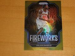 Julius Randle [Gold] #22 Basketball Cards 2022 Panini Prizm Fireworks Prices