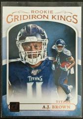 A.J. Brown #RGK 17 Football Cards 2019 Donruss Rookie Gridiron Kings Prices
