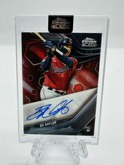 Bo Naylor [Red] Baseball Cards 2023 Topps Chrome Black Autographs Prices