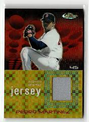 Pedro Martinez [Gold Xfractor] #108 Baseball Cards 2004 Finest Prices