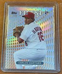 Carlos Martinez [Refractor] #89 Baseball Cards 2013 Finest Prices