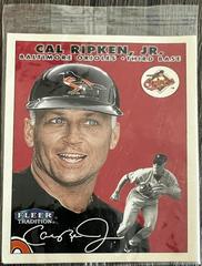 Cal Ripken Jr Baseball Cards 2000 Fleer Tradition Prices