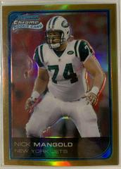 Nick Mangold [Gold Refractor] Football Cards 2006 Bowman Chrome Prices