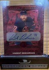 Vincent Desharnais [Red] #RG-VD Hockey Cards 2023 Upper Deck Black Diamond Rookie Gems Signature Prices