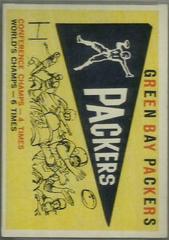 Green Bay Packers [Pennant Card] #98 Football Cards 1959 Topps Prices