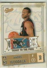 Andre Iguodala Basketball Cards 2004 Fleer Authentix Prices