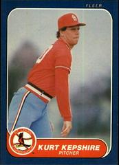 Kurt Kepshire Baseball Cards 1986 Fleer Prices