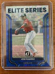Jose Ramirez [Blue] Baseball Cards 2022 Panini Donruss Elite Series Prices