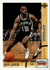 Avery Johnson Basketball Cards 1991 Upper Deck Prices