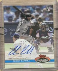 Corbin Carroll Baseball Cards 2023 Stadium Club 1991 Design Variation Autographs Prices