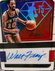 Walt Frazier [Green] Basketball Cards 2021 Panini One and One 75th Team Signatures Prices