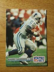 Barry Sanders #169 Football Cards 1992 Pro Set Prices