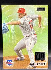 Aaron Nola Baseball Cards 2021 Stadium Club Virtual Reality Prices