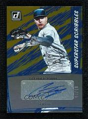 Gleyber Torres [Gold] #SUP-GT Baseball Cards 2022 Panini Donruss Superstar Scribbles Autographs Prices