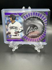 Gabriel Moreno [Purple Silver] #SS-GM Baseball Cards 2023 Topps Five Star Signature Prices