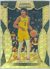 Jordan Poole [Gold Vinyl] #28 Basketball Cards 2019 Panini Prizm Draft Picks Prices