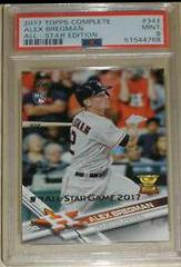 Alex Bregman #341 Baseball Cards 2017 Topps Complete All Star Edition Prices
