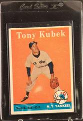 1958 Topps #393 Tony Kubek New York Yankees Baseball Card EX+