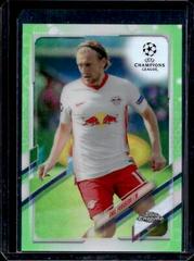 Emil Forsberg [Neon Green Bubbles] Soccer Cards 2020 Topps Chrome UEFA Champions League Prices