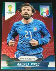 Andrea Pirlo [Red Prizm] Soccer Cards 2014 Panini Prizm World Cup Prices
