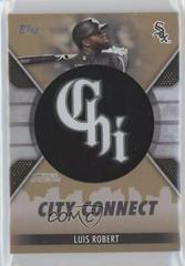 Luis Robert [Gold] #CC-LR Baseball Cards 2023 Topps City Connect Commemorative Patch Prices