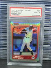 Tony Gwynn [Refractor] #91 Baseball Cards 1997 Bowman Chrome Prices