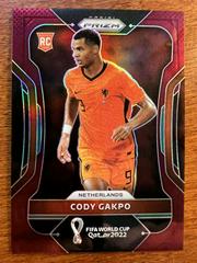 Cody Gakpo [Maroon] #153 Soccer Cards 2022 Panini Prizm World Cup Prices