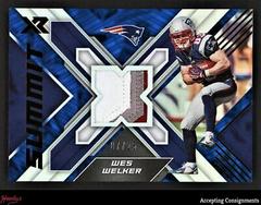 Wes Welker [Blue] #SS-17 Football Cards 2022 Panini XR Summit Swatches Prices