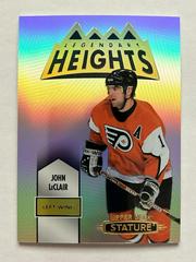 John LeClair #LH-13 Hockey Cards 2021 Upper Deck Stature Legendary Heights Prices
