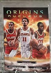 Trae Young, AJ Griffin, Dejounte Murray #9 Basketball Cards 2022 Panini Origins Nucleus Prices