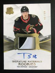 Tim Stutzle #SP-TS Hockey Cards 2020 Upper Deck The Cup Signature Materials Prices