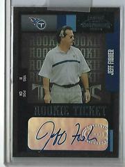Jeff Fisher [Autograph] #198 Football Cards 2004 Playoff Contenders Prices