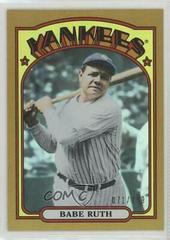 Babe Ruth [Gold] Baseball Cards 2013 Topps Archives Prices