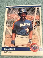Tony Scott #241 Baseball Cards 1984 Fleer Prices