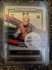 Solo Sikoa Wrestling Cards 2022 Panini Impeccable WWE Stainless Stars Prices