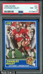 Charles Haley Football Cards 1989 Panini Score Prices