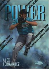 Alex Fernandez [Refractor] #285 Baseball Cards 1997 Finest Prices