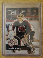 Andy Moog [French] Hockey Cards 1991 Pro Set Prices