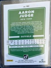 Aaron Judge [One Hundred] #182 Baseball Cards 2021 Panini Donruss Prices