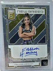 Fallon Henley #26 Wrestling Cards 2023 Donruss Elite WWE New Breed Autograph Prices