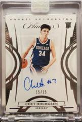 Chet Holmgren #1 Basketball Cards 2022 Panini Flawless Rookie Autograph Prices