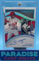 Noelvi Marte [Prospect Patch Autograph Platinum] #41 Baseball Cards 2023 Panini Immaculate Prices