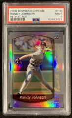 Randy Johnson #100 Baseball Cards 2000 Bowman Chrome Prices