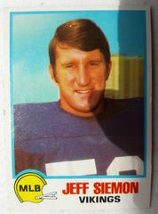 Jeff Siemon Football Cards 1978 Topps Holsum Prices