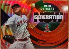 Reid Detmers [Autograph] #GN-32 Baseball Cards 2022 Topps Generation Now Prices
