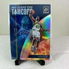 Shawn Kemp [Holo] #9 Basketball Cards 2018 Panini Donruss Optic All Clear for Takeoff Prices
