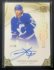Timothy Liljegren [Gold Spectrum Autograph] Hockey Cards 2020 Upper Deck The Cup Prices