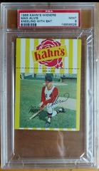 Max Alvis [Kneeling With Bat] Baseball Cards 1966 Kahn's Wieners Prices