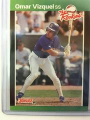 Omar Vizquel Baseball Cards 1989 Donruss Rookies Prices