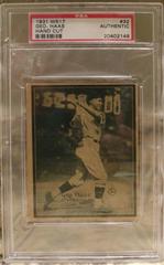 Geo. Haas [Hand Cut] #32 Baseball Cards 1931 W517 Prices